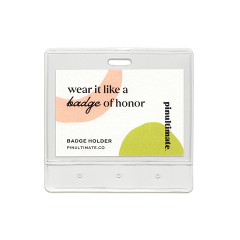 Badge Holder for Enamel Pins · The Minimalist, Horizontal