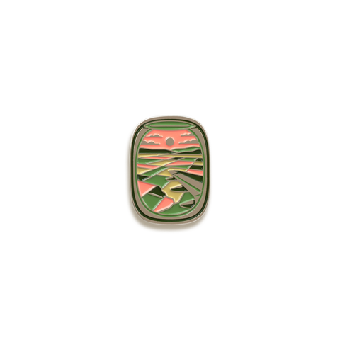 Farmland Enamel Pin by DKNG Studios