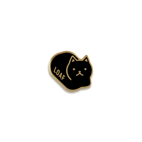 Loaf Cat Enamel Pin by Everyday Olive