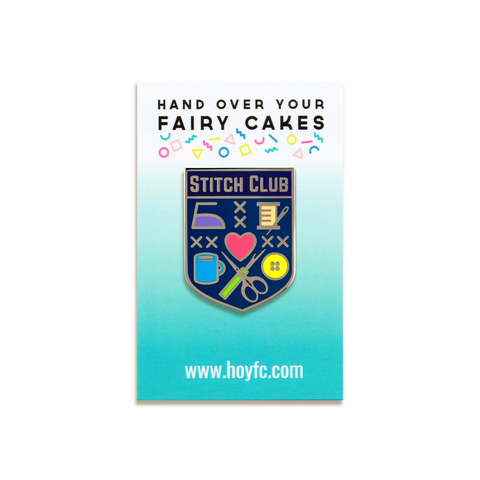 Stitch Club Enamel Pin by Hand Over Your Fairy Cakes