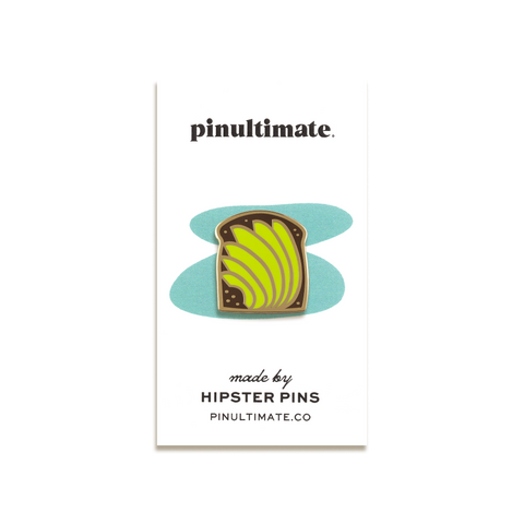Avocado Toast Enamel Pin by Pinultimate