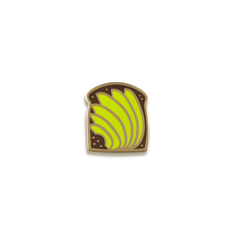 Avocado Toast Enamel Pin by Pinultimate