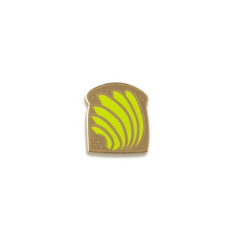Avocado Toast Enamel Pin by Pinultimate