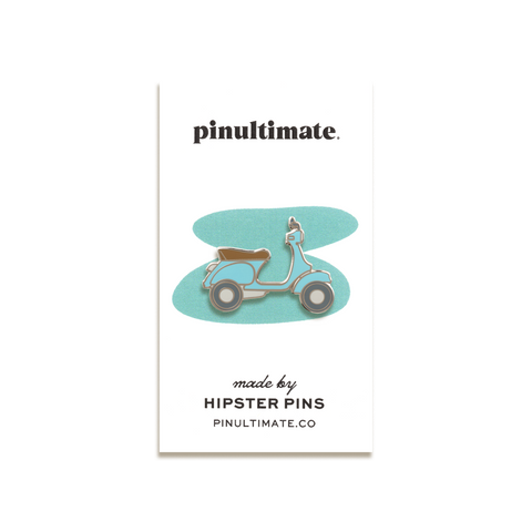 Scooter Enamel Pin by Hipster Pins