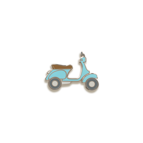 Scooter Enamel Pin by Hipster Pins