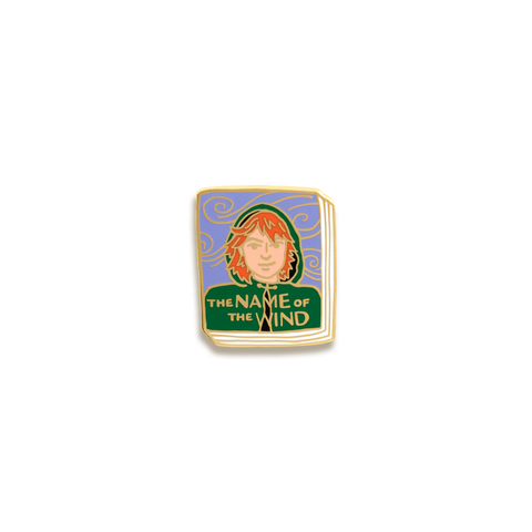The Name of the Wind Enamel Pin by Ideal Bookshelf