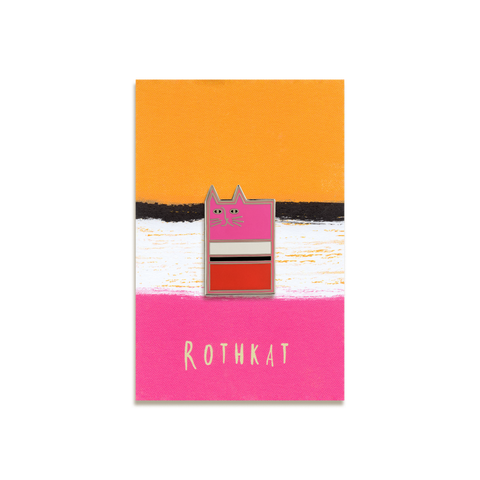 Rothkat Enamel Pin by Niaski