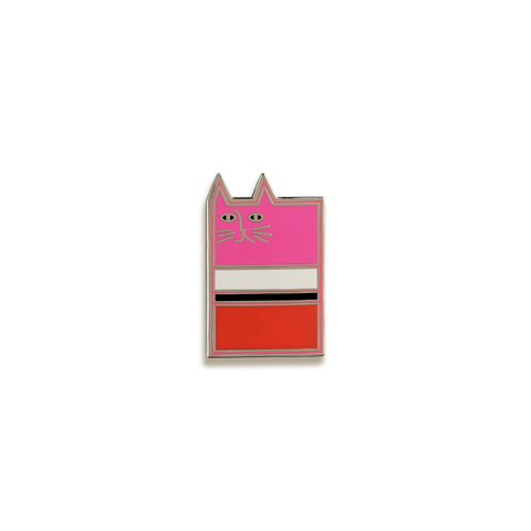 Rothkat Enamel Pin by Niaski