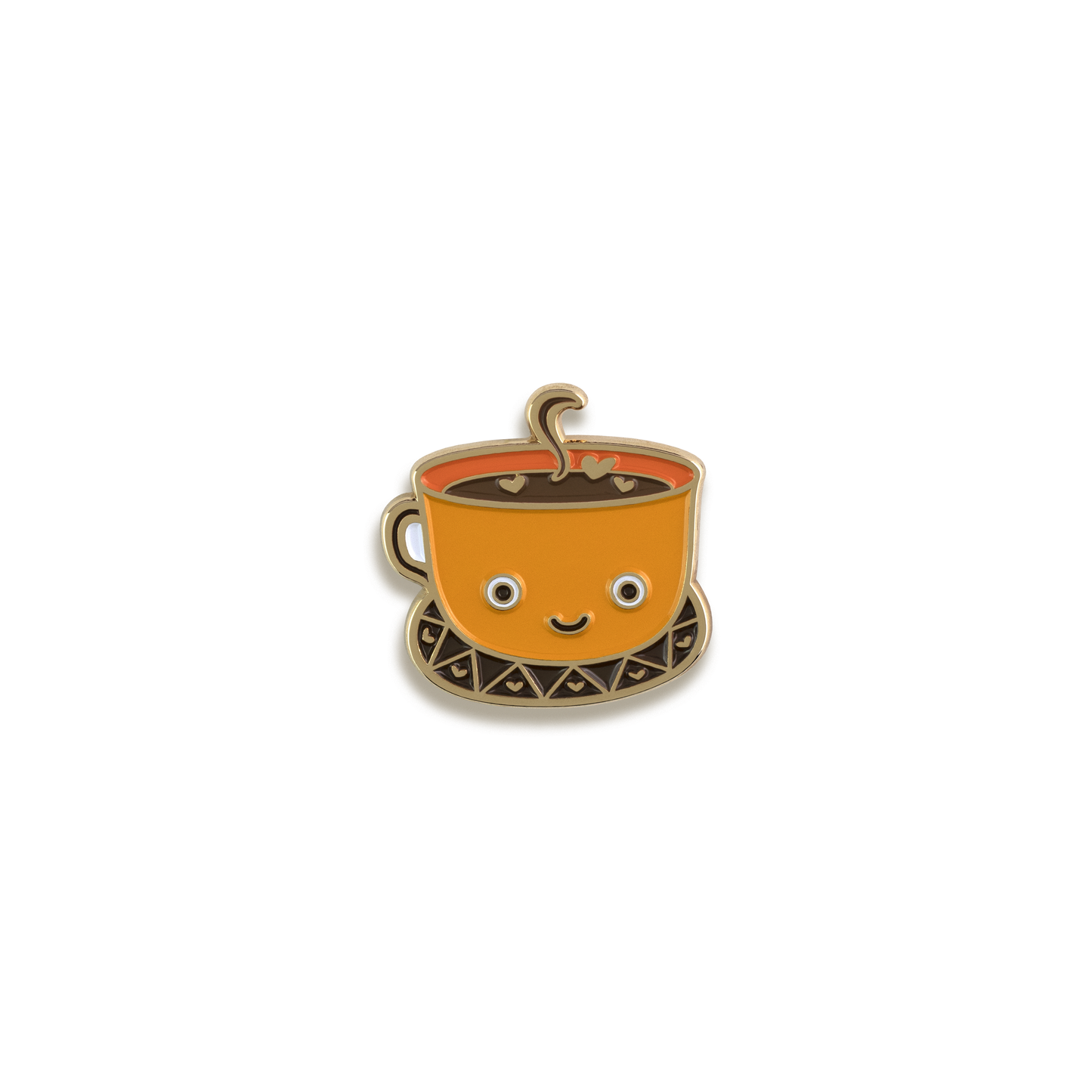 Hot Coffee Enamel Pin by Night Owl Paper Goods