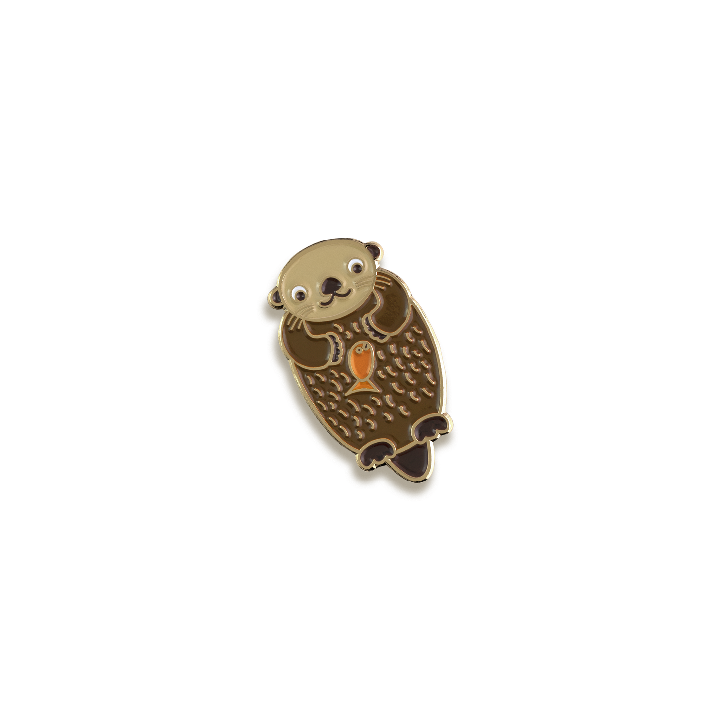 Otter Enamel Pin by Night Owl Paper Goods