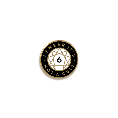 Enneagram Cult Enamel Pin by Pinultimate
