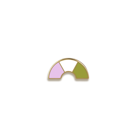 Genderqueer Pride Enamel Pin by Pinultimate
