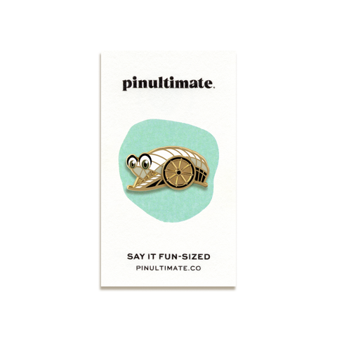 Professor Trash Wheel Enamel Pin by Pinultimate
