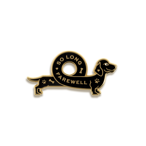 So Long Enamel Pin by Pinultimate