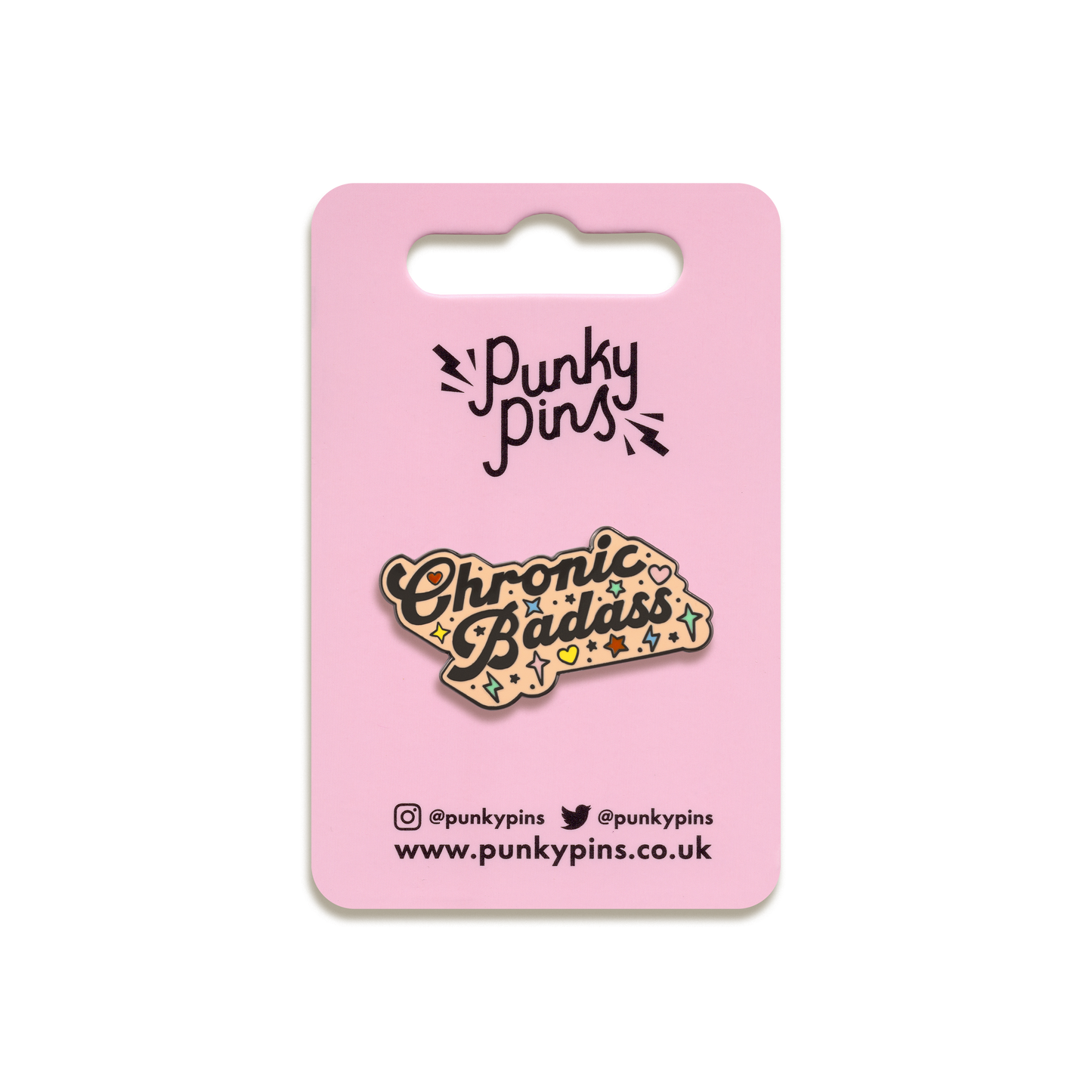 Chronic Badass Enamel Pin by Punky Pins