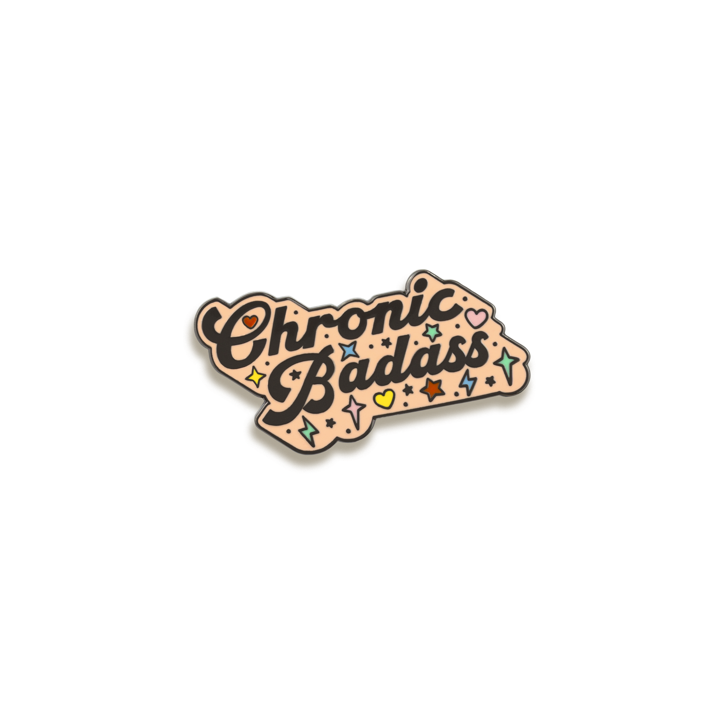 Chronic Badass Enamel Pin by Punky Pins