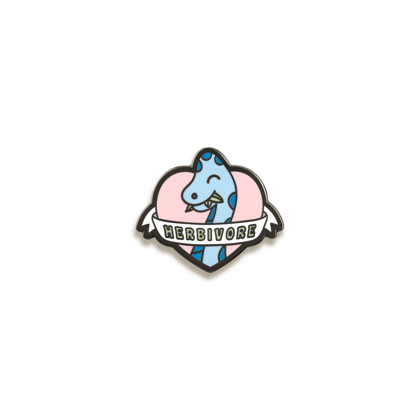 Herbivore Dinosaur Enamel Pin by Punky Pins