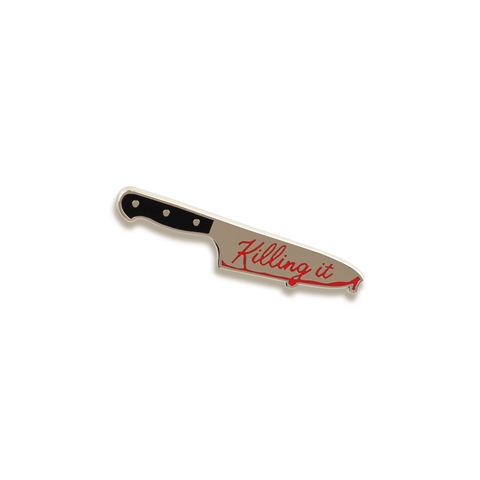 Killing It Enamel Pin by Smarty Pants Paper Co.