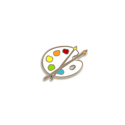 Paint Palette Enamel Pin by Unexpected Flair