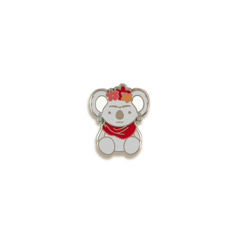 Frida Koala Enamel Pin by V Coterie