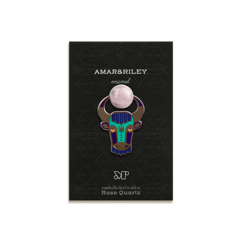 Enzu Enamel Pin by Amar&Riley