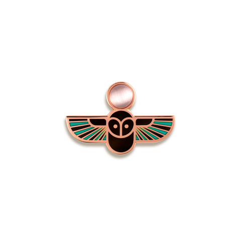 Minerva Enamel Pin by Amar&Riley