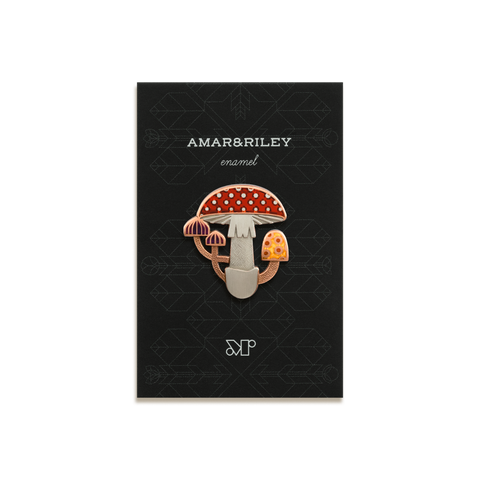 Mycelia Enamel Pin by Amar&Riley