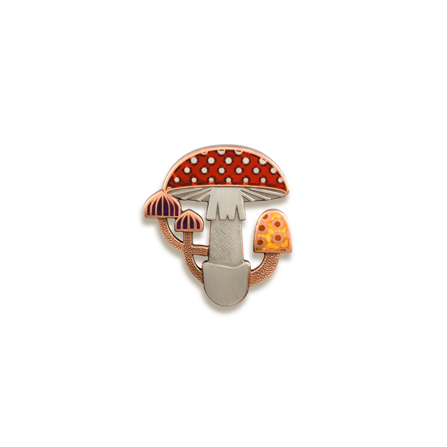 Mycelia Enamel Pin by Amar&Riley