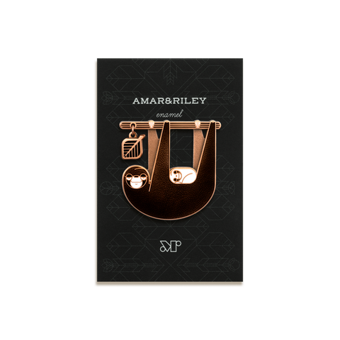 Slothlórien Enamel Pin by Amar&Riley