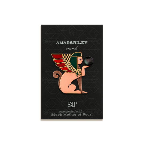 Sphinx Enamel Pin by Amar&Riley