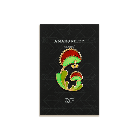 Venus Flytrap Enamel Pin by Amar&Riley