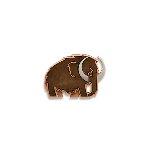 Woolly Mammoth Enamel Pin by Amar&Riley