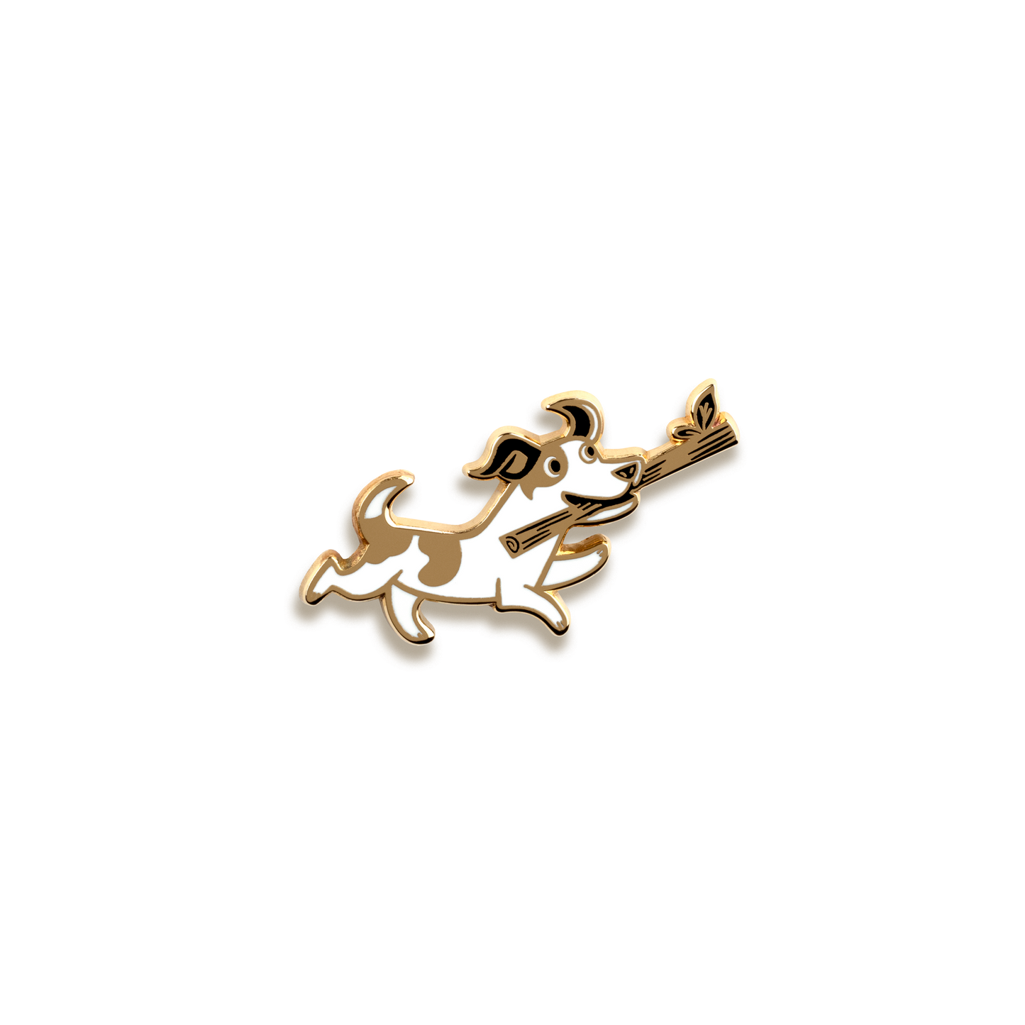 Jack Russell Enamel Pin by Doggie Drawings