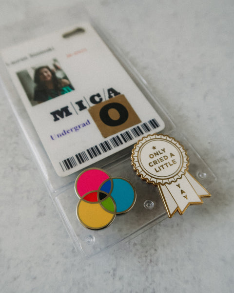 Badge Holder for Enamel Pins · The Minimalist, Vertical