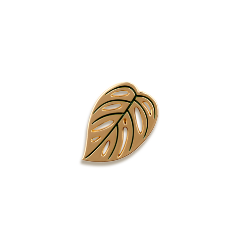 Monstera Adansonii Enamel Pin by Paper Anchor Co.