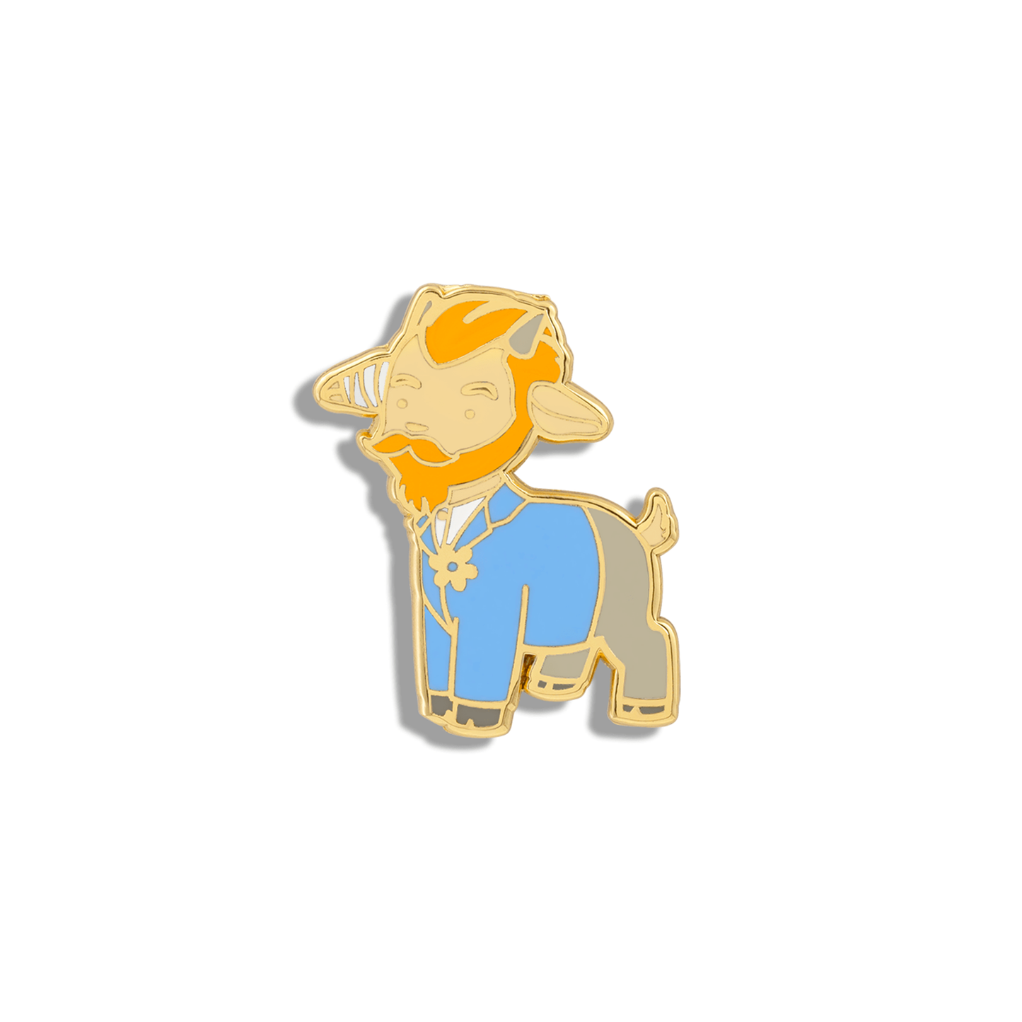 Vincent van Goat Enamel Pin by V Coterie