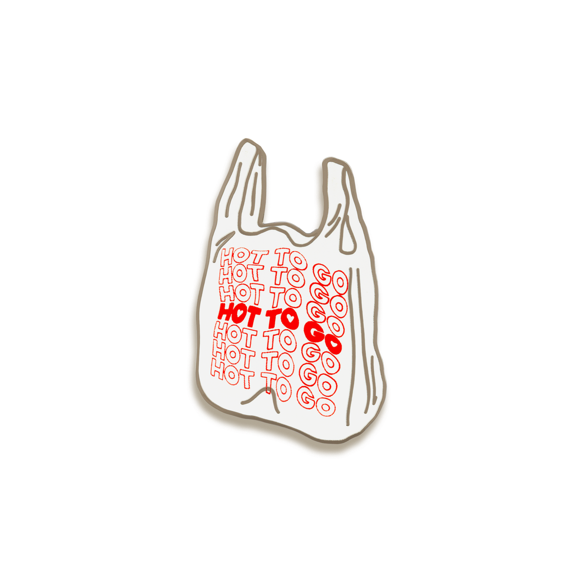 Hot To Go Enamel Pin by A Fink & Ink