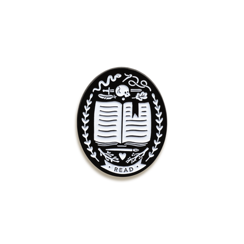 Reader's Club Enamel Pin by A Fink & Ink