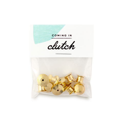 Replacement Clutches · Military Locking, Gold