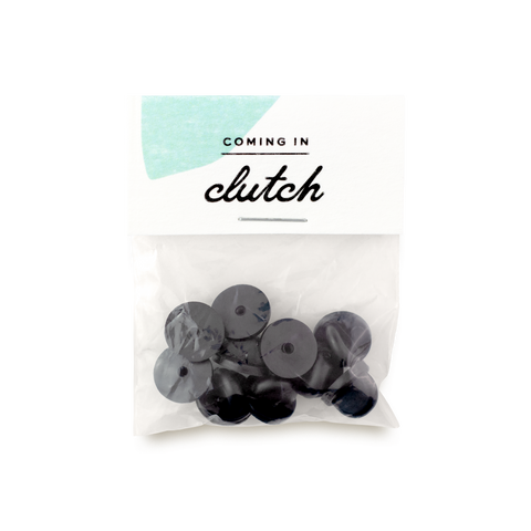 Replacement Clutches · Rubber, Black