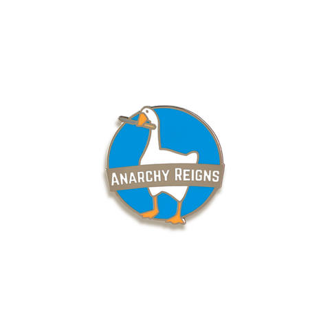 Anarchy Reigns Enamel Pin by Hand Over Your Fairy Cakes