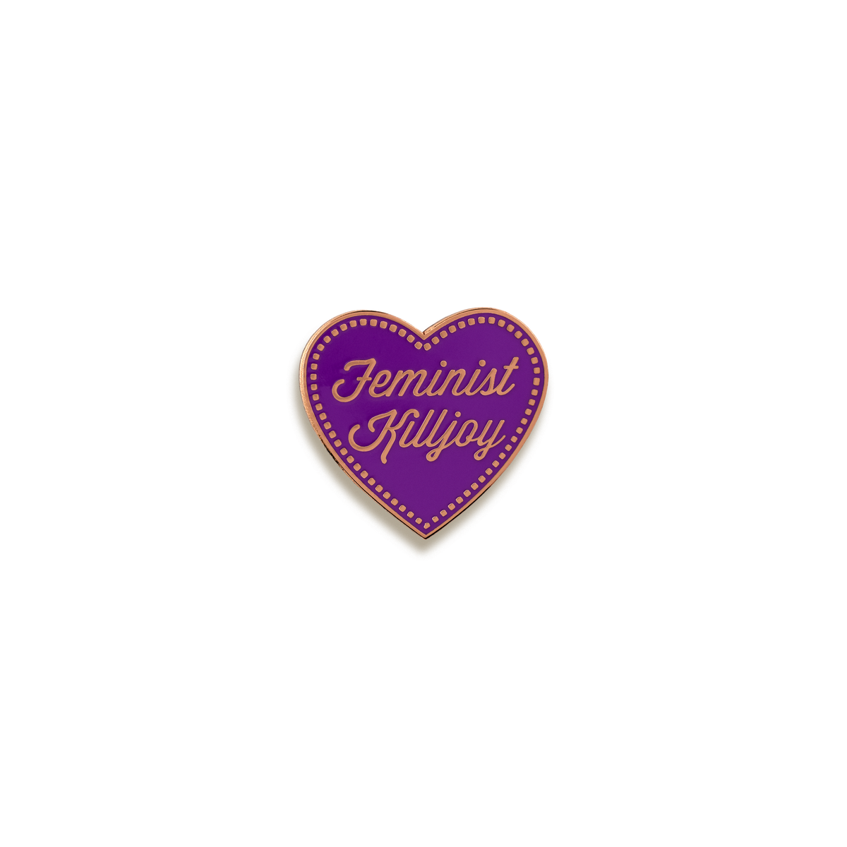 Feminist Killjoy Enamel Pin by Hand Over Your Fairy Cakes
