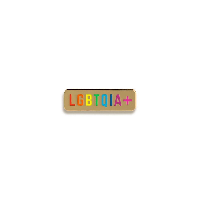 LGBTQIA+ Enamel Pin by Hand Over Your Fairy Cakes