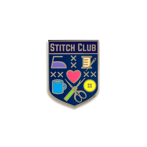 Stitch Club Enamel Pin by Hand Over Your Fairy Cakes