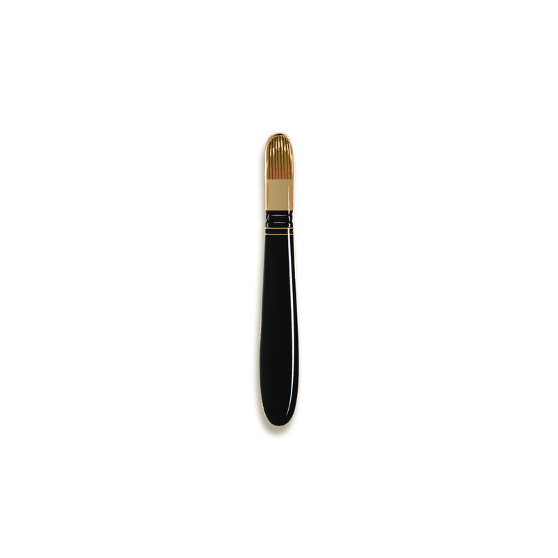 Paint Brush Enamel Pin by The Gray Muse · Filbert