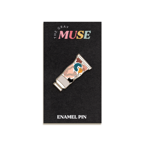 Paint Tube Enamel Pin by The Gray Muse