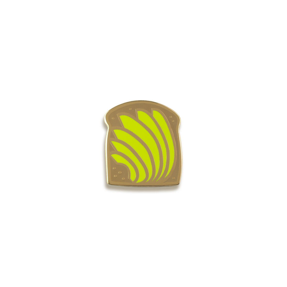 Avocado Toast Enamel Pin by Pinultimate