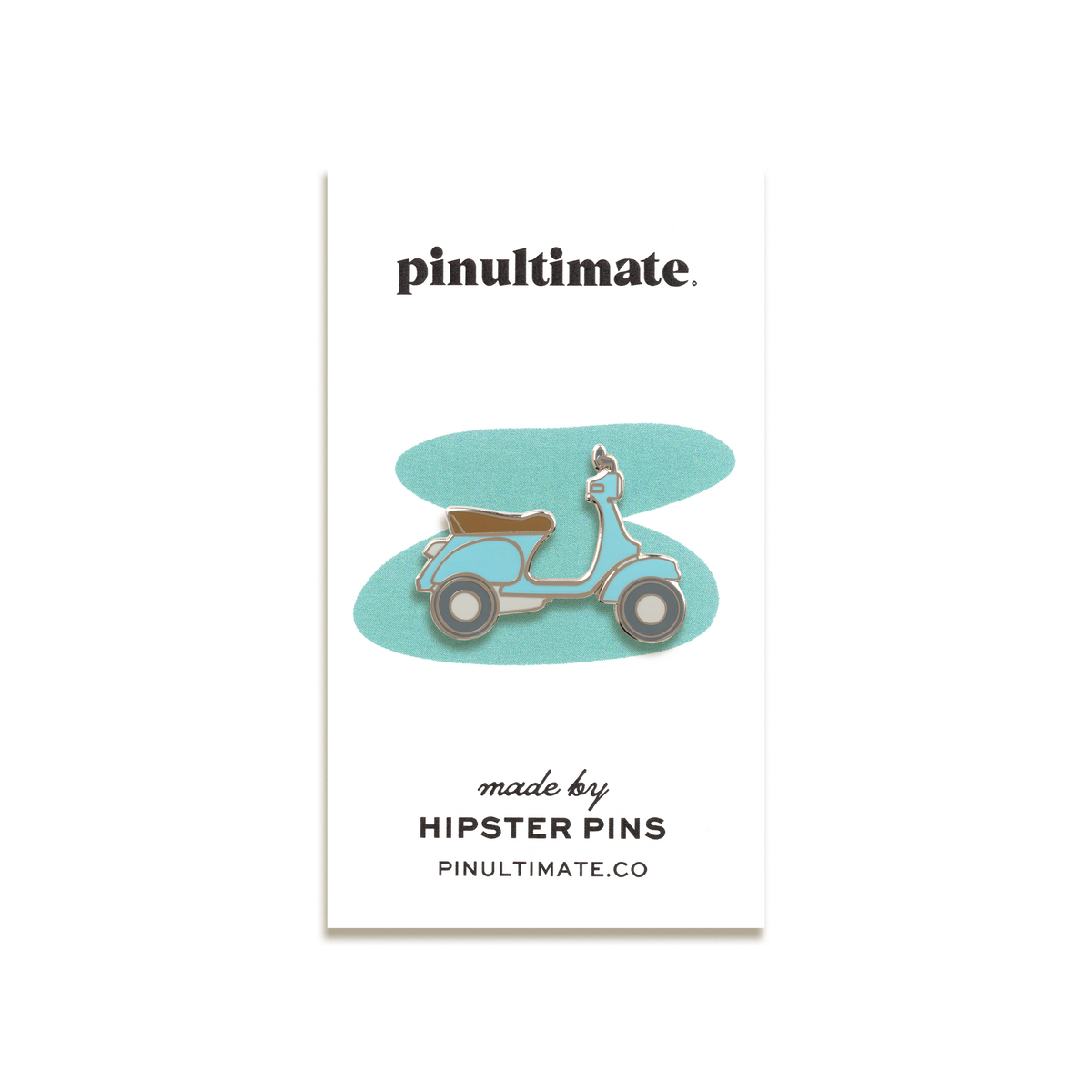 Scooter Enamel Pin by Hipster Pins