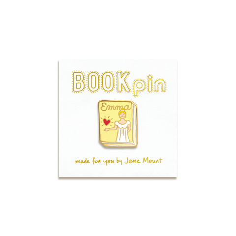 Emma Enamel Pin by Ideal Bookshelf