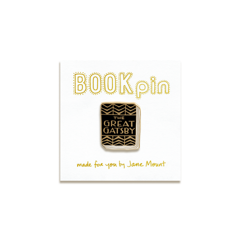 The Great Gatsby Enamel Pin by Ideal Bookshelf